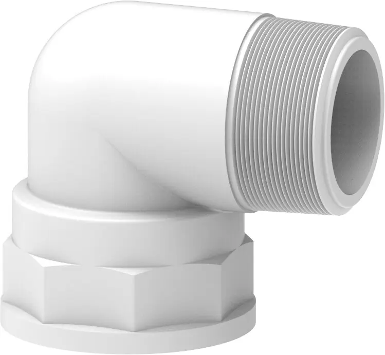 1-1/4" Male x Female NPT Elbow Coupler - Arag PA
