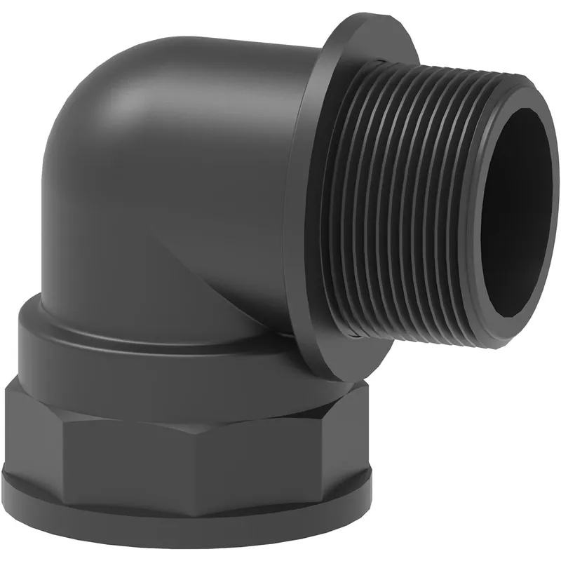 1-1/2" Male x Female NPT Elbow Coupler - Arag Poly