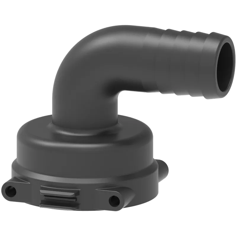 Elbow Hose Fitting 1" Hose Barb with Female Connection - Arag Fork Fitting T3