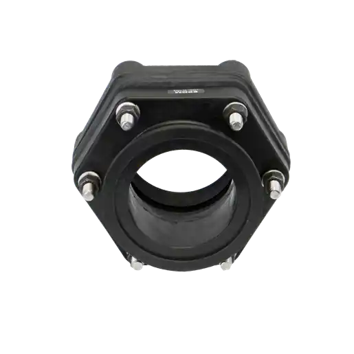 3" Flange X 3" Female Thread Bolted Tank Fitting with EPDM gasket