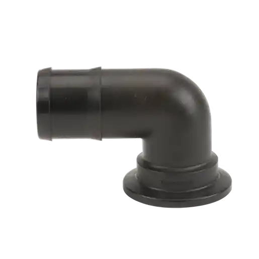 2" Flange X 2" 90° Hose Barb Elbow