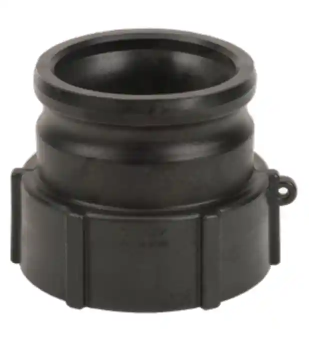 4" Male Adapter X 4" Female Thread Poly Cam Lever Coupling