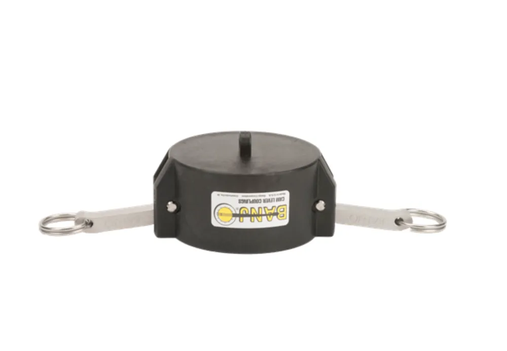 3" Cap X Male Adapter Poly Cam Lever Coupling