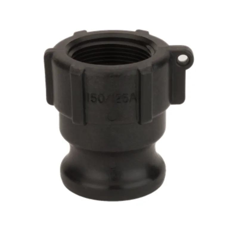 1-½" Male Adapter X 1-¼" Female Thread- Poly Cam Lever