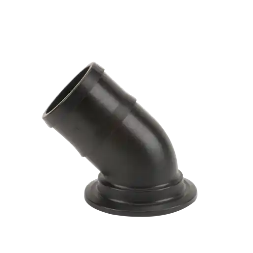 3" Flange X 3" 45° Hose Barb Elbow