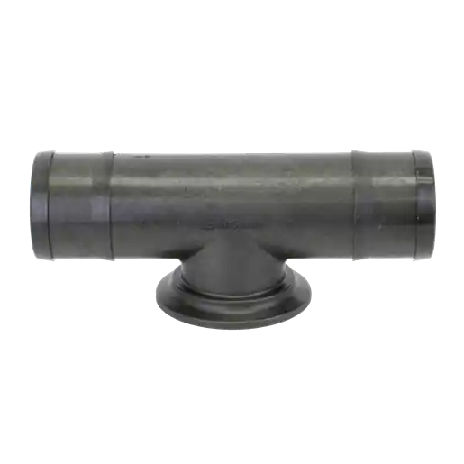 3" Flange X 3" Hose Barb Tee