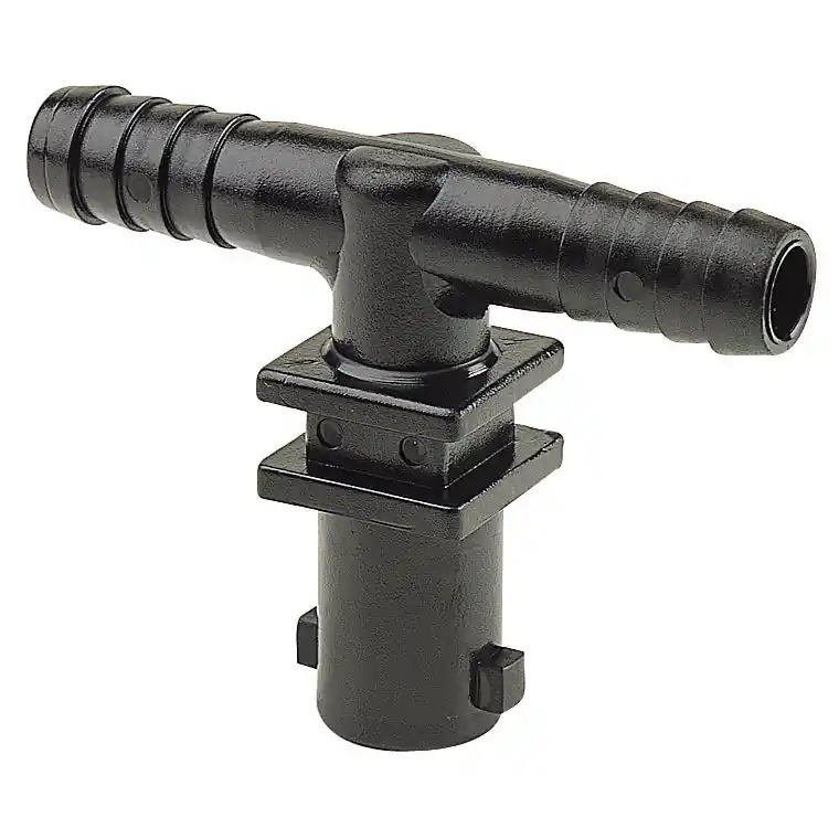 413123 Single Outlet Double Barb Nozzle Body for Dry Boom - 3/4" Barbs - Arag