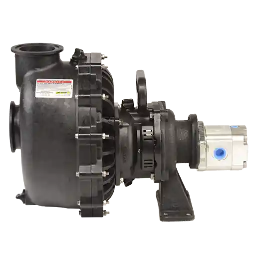 M350PHYW 3" Poly Manifold Wet Seal Pump w/ Hydraulic Motor