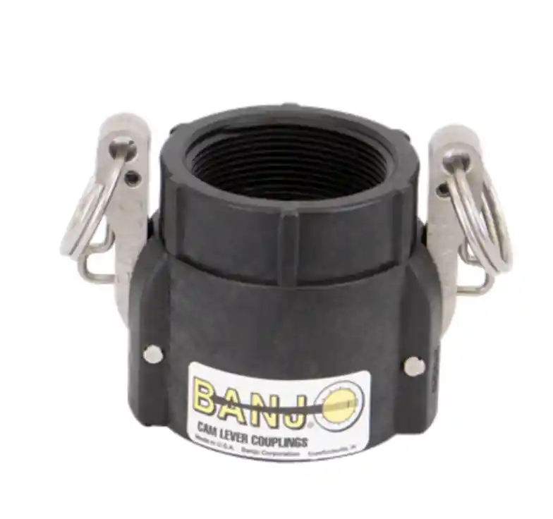 2" Female Coupling X 2" FPT with Locking Arms