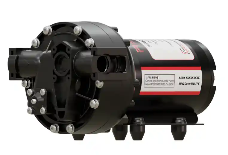 Replacement for 142-2301 Toro 12V Pump - Remco 5514-2i5-63B.