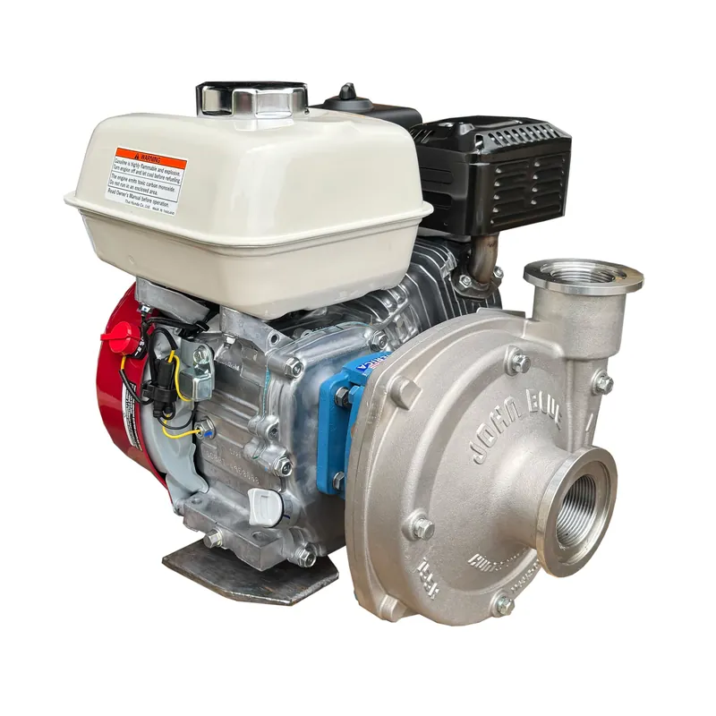 John Blue CS-155RGS-6HE Stainless Steel Centrifugal Spray Pump W/ Honda GX200 Electric Start Engine