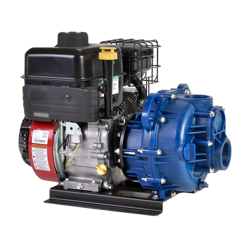 John Blue PSP-3240-G6BFLG 2" Flanged Poly Self-Priming Centrifugal Pump W/ 6 HP Briggs Pro Engine
