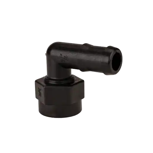 1" 90° Female Thread x 1" Hose Barb