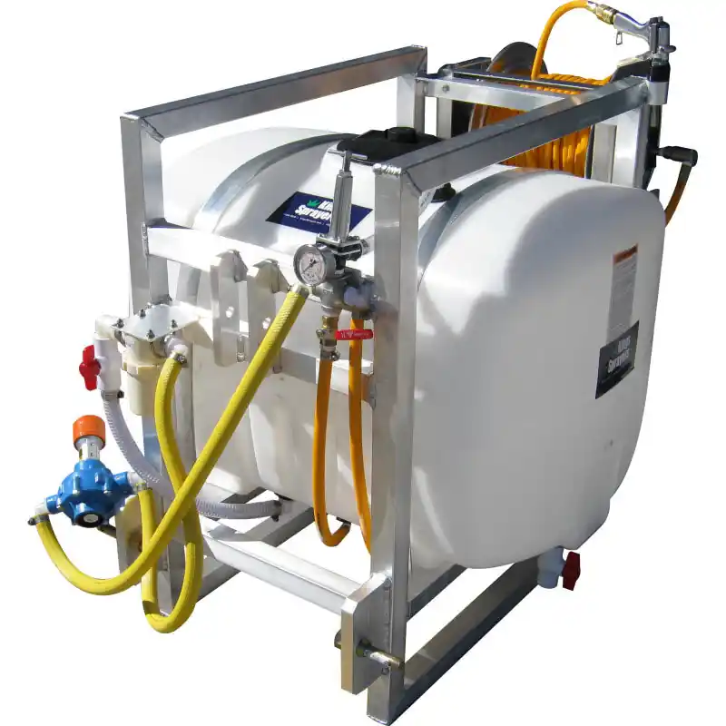 Kings Sprayers 100 Gallon 3-Point Hitch Sprayer with Manual Hose Reel and 150‘ of 3/8" Hose