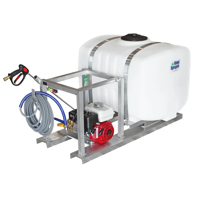 Kings Sprayers 100 Gallon Pressure Washer Skid Sprayer (3 gpm, 2500 psi)