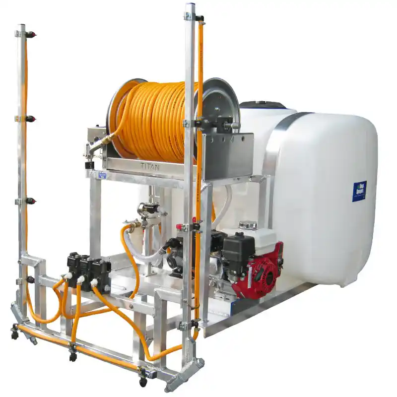Kings Sprayers 100 Gallon Skid Sprayer with 12‘ Electric Boom and Electric Reel