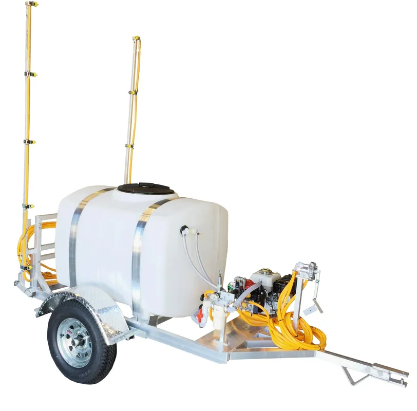 Kings Sprayers 200 Gallon 2-Wheel with 10 gpm Diaphragm Pump & 18‘ Spray Boom (Non Highway Ready)