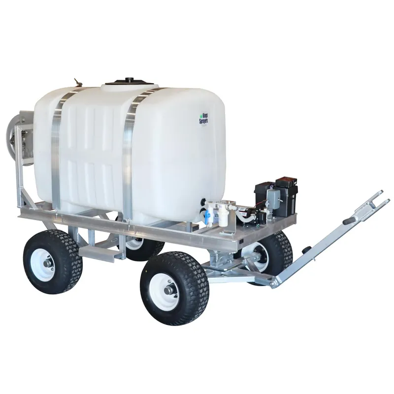 Kings Sprayers 200 Gallon Electric 4-Wheel w/ 7 GPM 12V Pump & Manual Hose Reel