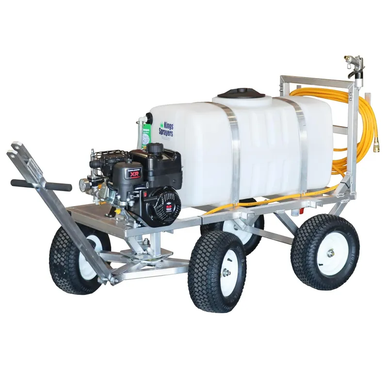 Kings Sprayers 50 Gallon 4-Wheel Sprayer with 7 gpm Roller Pump