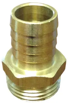 MGHT x 3/4" Brass Hose Barb