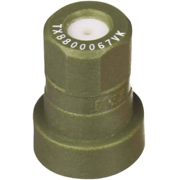 TXB800067VK TeeJet Ceramic ConeJet VisiFlo Hollow Cone Spray Tip