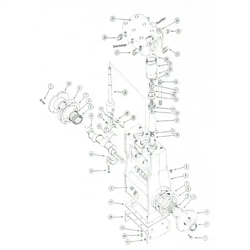 FMC John Bean 130VS Piston Pump