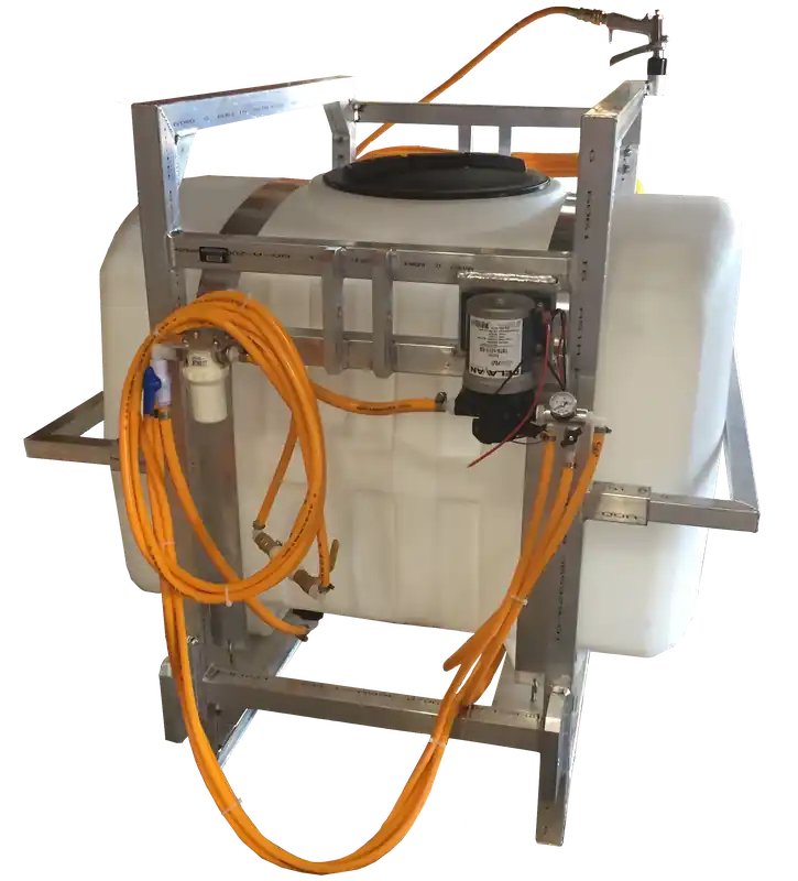 Kings Sprayers 200 Gallon Electric 3-Point Hitch Sprayer with 7 GPM 12V Pump & Dual Boomless Nozzles