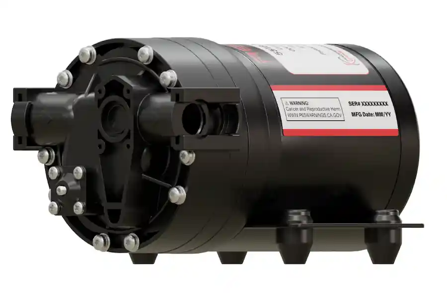 Remco 5518-2I1-94A "Fatboy" Electric Diaphragm Pump (7GPM/100PSI, Bypass)