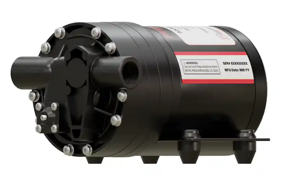 Remco 5538-2E1-94A "Fatboy" Electric Diaphragm Pump (7GPM/60PSI, Bypass)