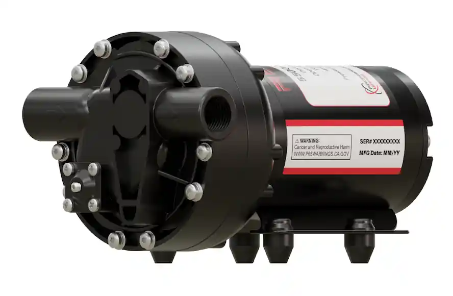 Remco 5537-2E1-63B Electric Diaphragm Pump (5.3GPM/60PSI, Bypass)