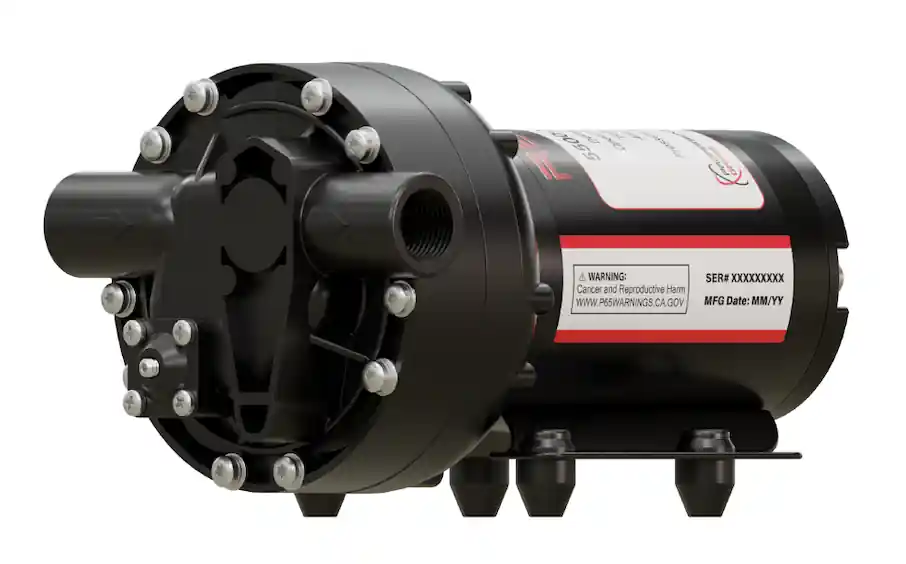 Remco 5536-2E1-63B Electric Diaphragm Pump (4.0GPM/60PSI, Bypass)