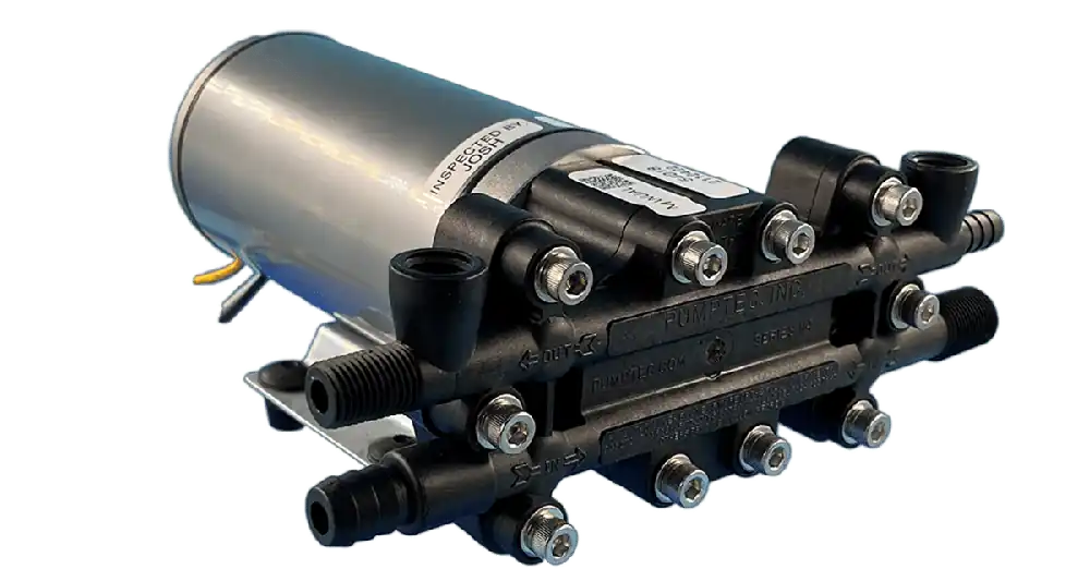 Pumptec 114T-075/M15-8 12V Pump & Motor