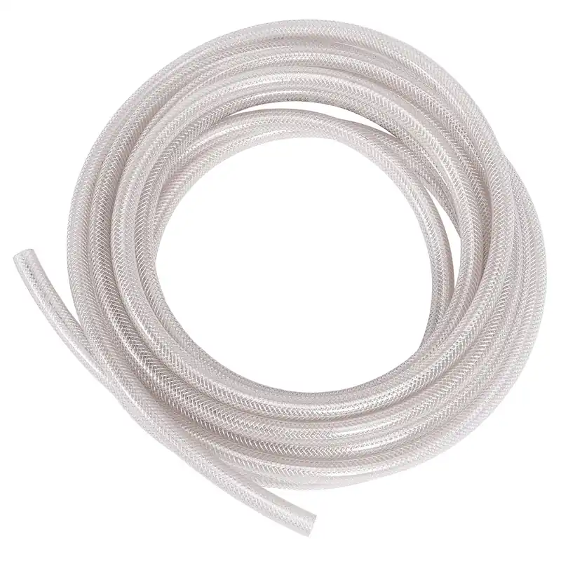 25‘ Length of 3/8" ID Clear Braid Hose
