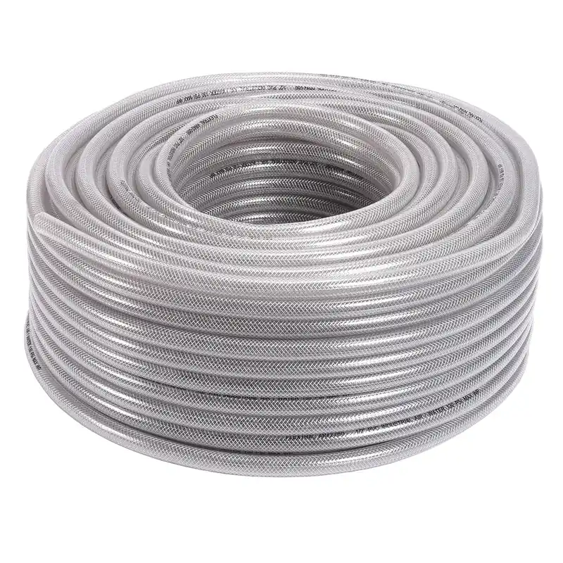 300‘ Length of 1/2" ID Clear Braid Hose