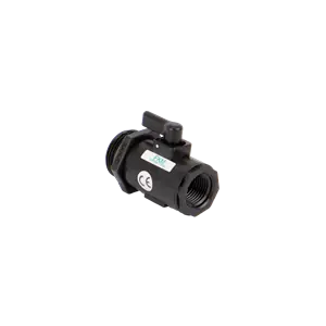 1/2" Female x 1" Male NPT Poly Micro Valve