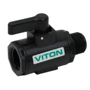 3/8" Female x Male NPT Poly Micro Valve