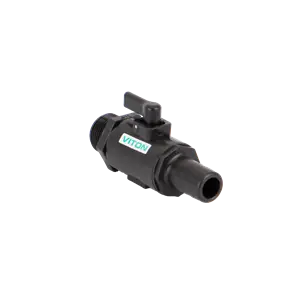 3/4" Hose Barb x 3/4" Male NPT Poly Micro Valve