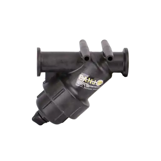 1" 80 Mesh Poly Standard Port Manifold "Y" Line Strainer