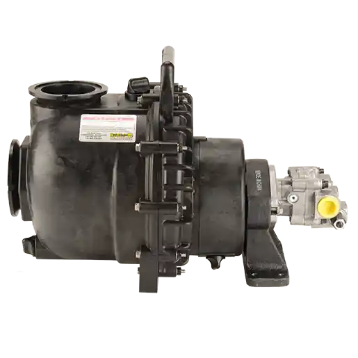 3" Poly Wet Seal Pump w/5 Vane Impeller w/Hydraulic Motor w/EPDM Seals