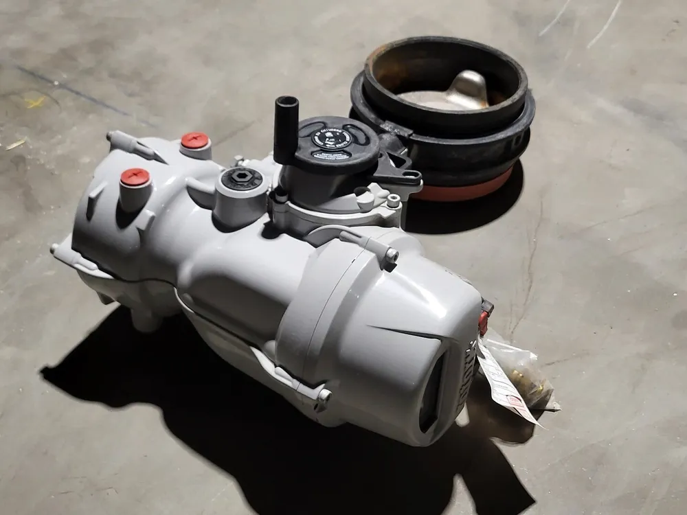Electric Actuator IQTM250 w/ 8" Butterfly Valve