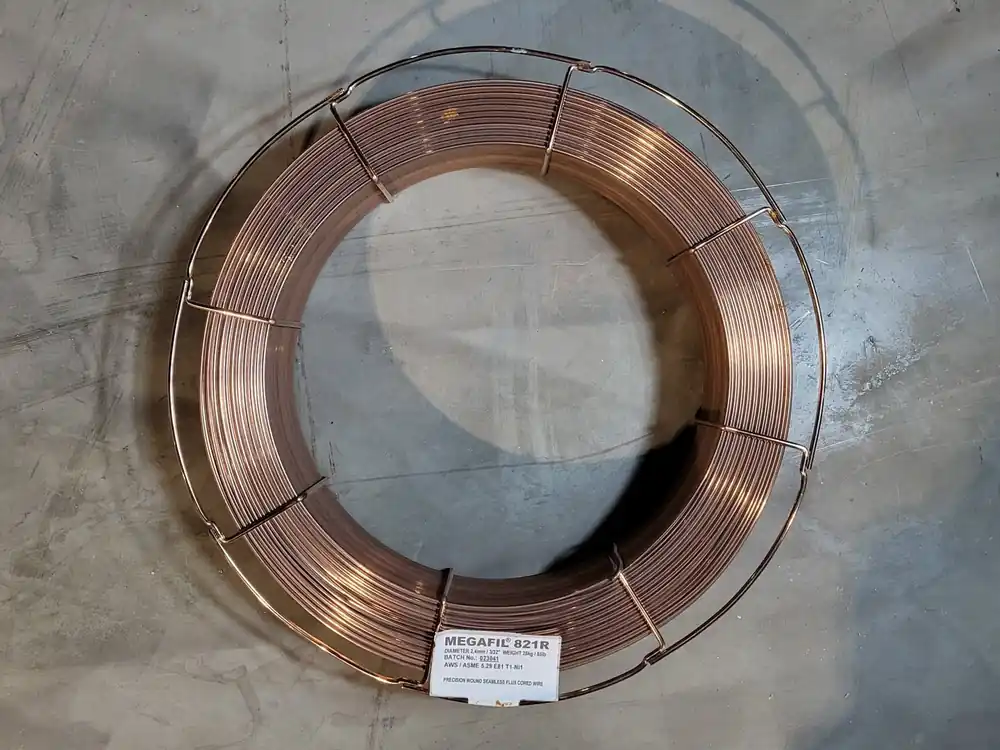 Precision Wound Seamless Flux Cored Wire, 2.4mm OD, 25kg