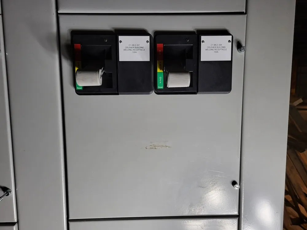 100A, 3 Pole, 600V Disconnect Switch HFD3100 Bucket for Freedom 2100 MCC Frame
