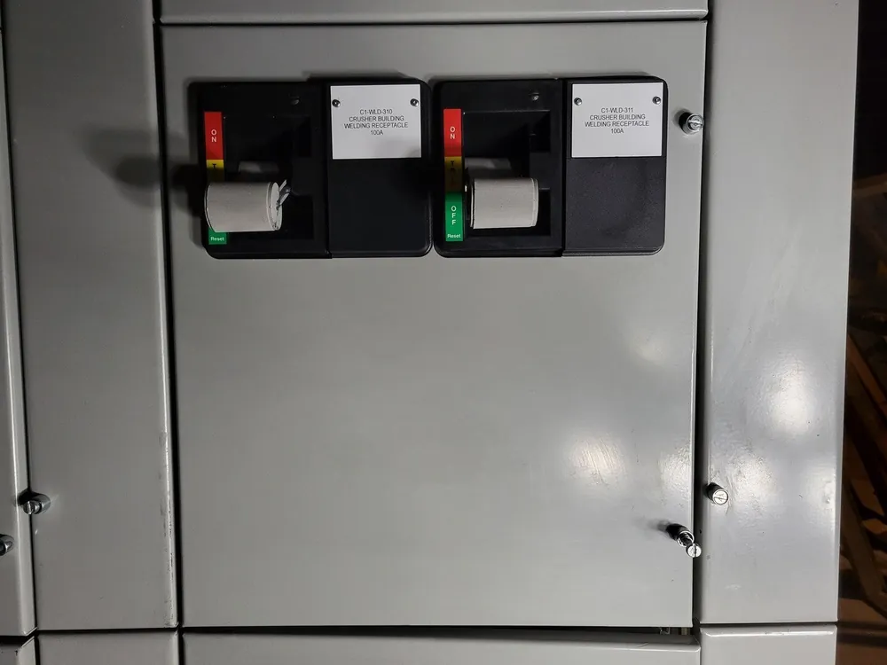 100A, 3 Pole, 600V Disconnect Switch HFD3100 Bucket for Freedom 2100 MCC Frame