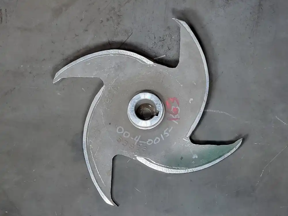 Pump Impeller, 4 Vane, CF8M, 55923