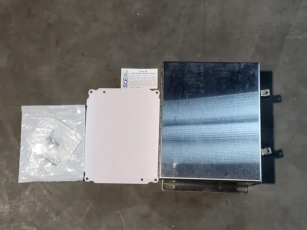 Control Panel Enclosure 10"x8" SCE-1008CHNFSS