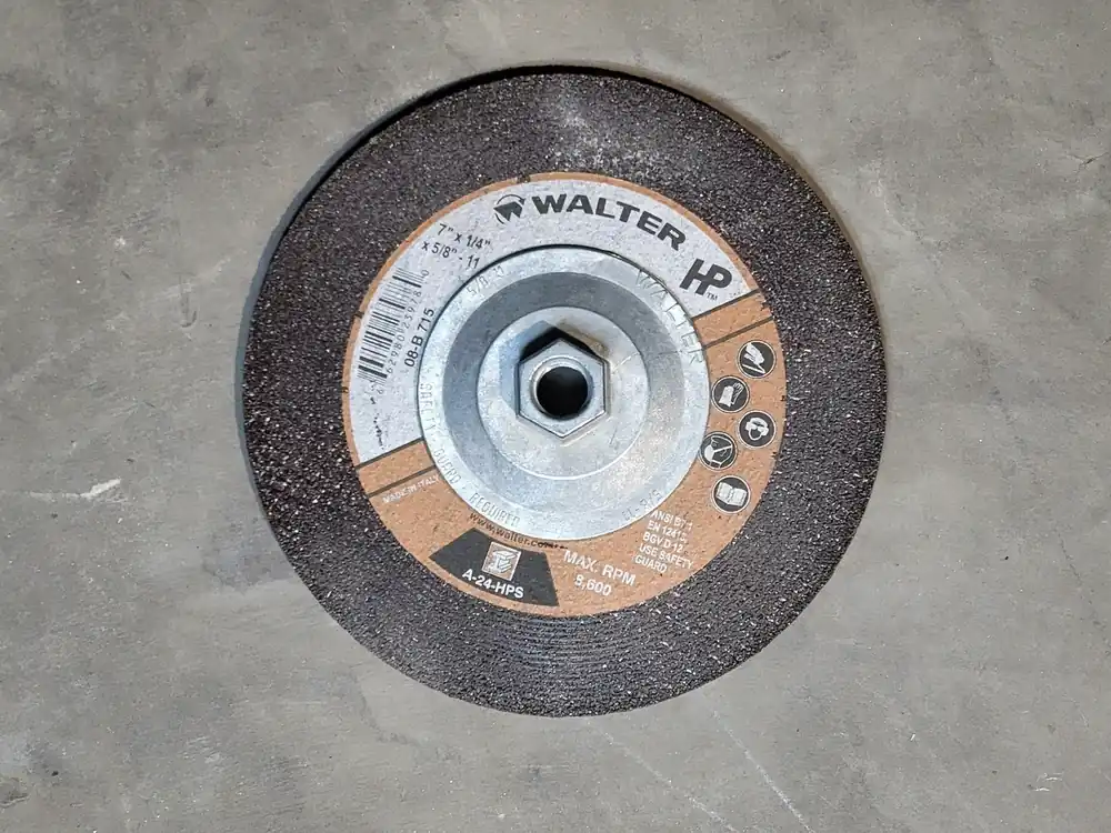Grinding Wheel 7"x1/4"x5/8"-11 08B715 (Box of 10)
