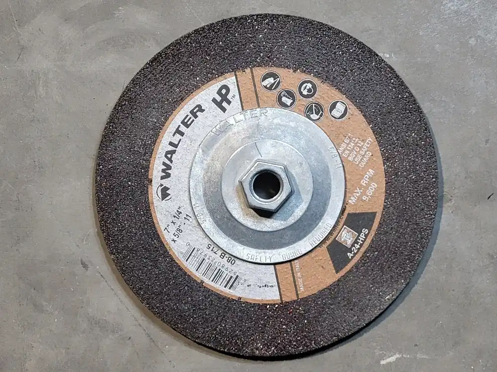Grinding Wheel 7"x1/4"x5/8"-11 08B715 (Box of 8)