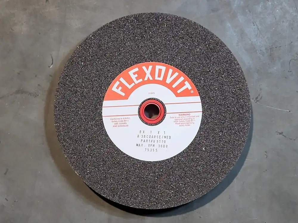 Bench Grinding Wheel 8"x1"x1" A36 Medium Coarse, U5120