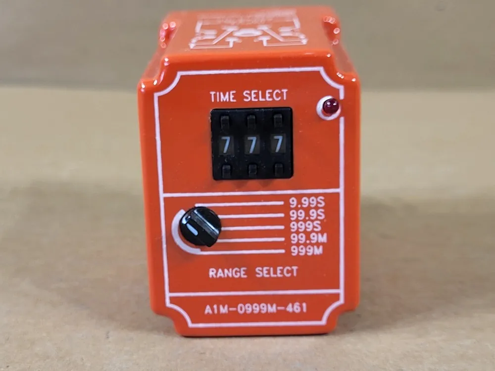 A1M-0999M-461 Multi Range Solid State Timer 10 Amps, 24 VDC, 0.05 S - 999 min