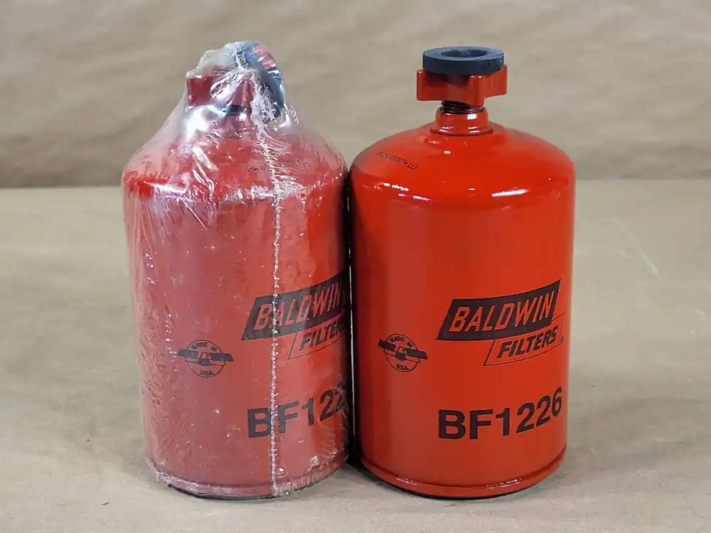 Fuel/Water Separator Spin-on Filter w Drain M16 x 1.5 Thread BF1226 (Box of 2)